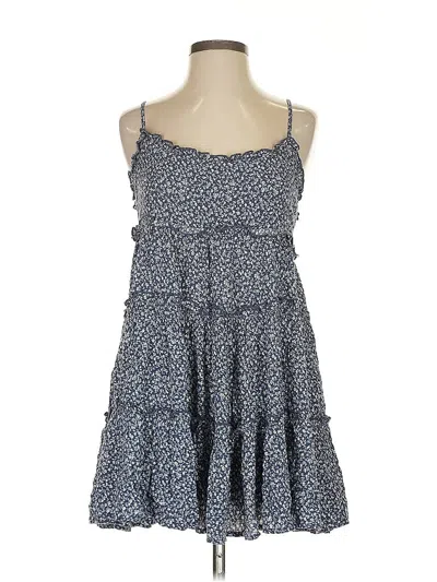 Pre-owned Lulus Casual Dress In Blue