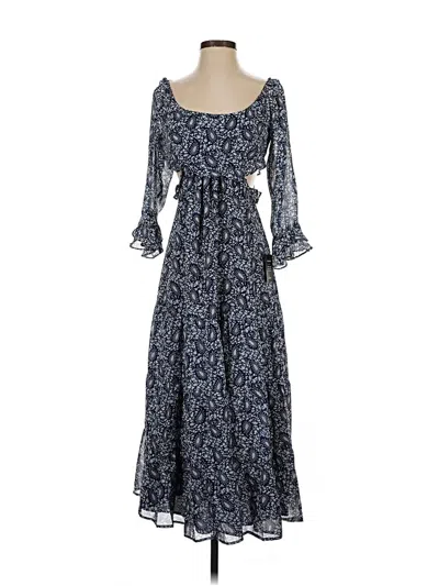 Pre-owned Lulus Casual Dress In Blue