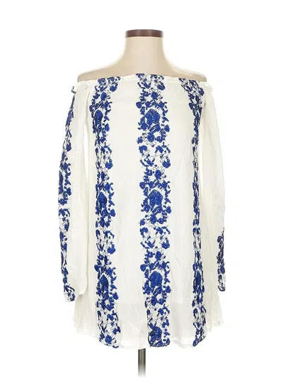 Pre-owned Lulus Casual Dress In Blue