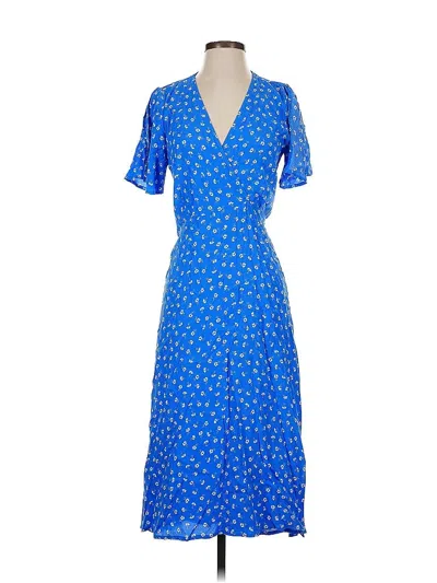 Pre-owned Lulus Casual Dress In Blue