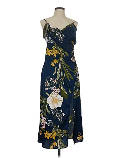 Pre-owned Lulus Casual Dress In Blue