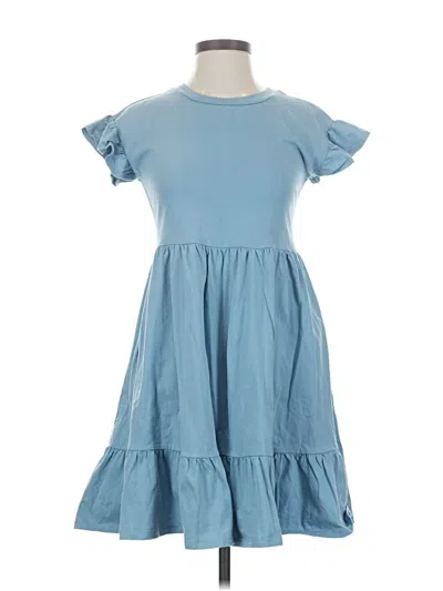 Pre-owned Lulus Casual Dress In Blue