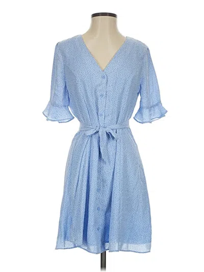 Pre-owned Lulus Casual Dress In Blue