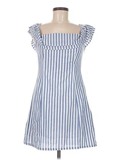 Pre-owned Lulus Casual Dress In Blue