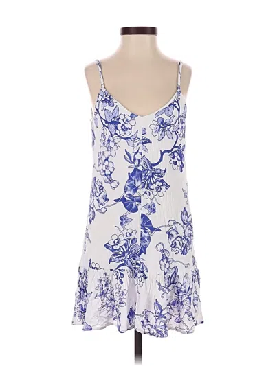 Pre-owned Lulus Casual Dress In Blue