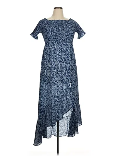 Pre-owned Lulus Casual Dress In Blue