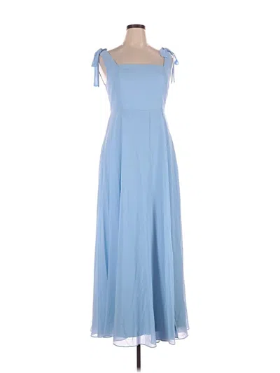 Pre-owned Lulus Casual Dress In Blue