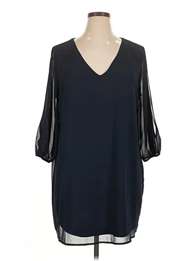 Pre-owned Lulus Casual Dress In Blue