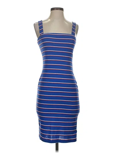 Pre-owned Lulus Casual Dress In Blue