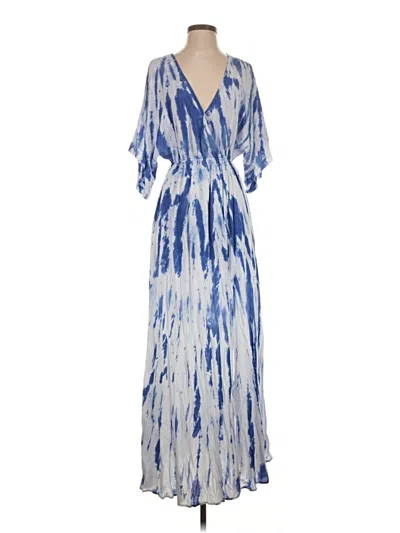 Pre-owned Lulus Casual Dress In Blue