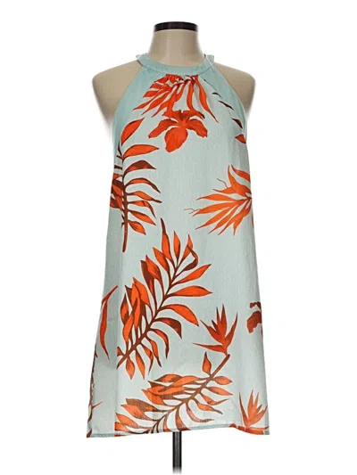 Pre-owned Lulus Casual Dress In Blue