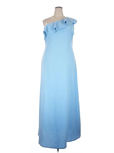 Pre-owned Lulus Casual Dress In Blue
