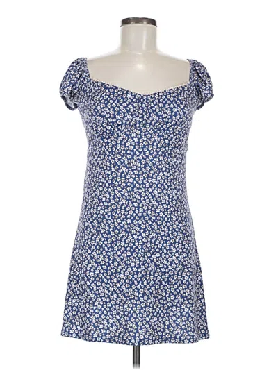 Pre-owned Lulus Casual Dress In Blue