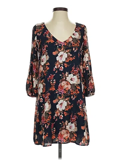 Pre-owned Lulus Casual Dress In Blue