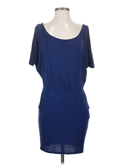 Pre-owned Lulus Casual Dress In Blue