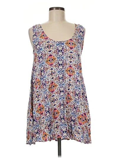 Pre-owned Lulus Casual Dress In Blue