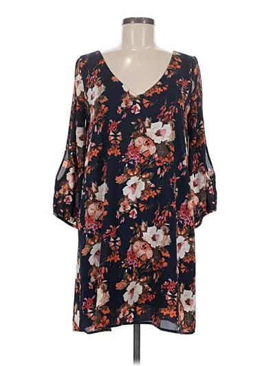 Pre-owned Lulus Casual Dress In Blue