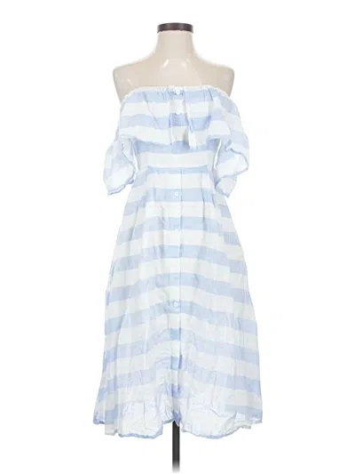 Pre-owned Lulus Casual Dress In Blue
