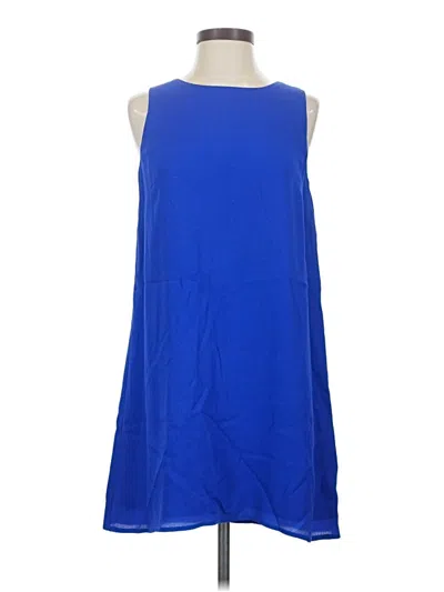 Pre-owned Lulus Casual Dress In Blue