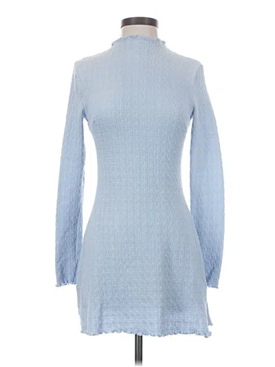 Pre-owned Lulus Casual Dress In Blue