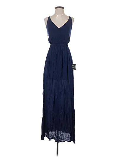 Pre-owned Lulus Casual Dress In Blue