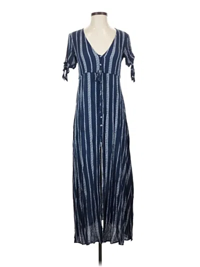 Pre-owned Lulus Casual Dress In Blue
