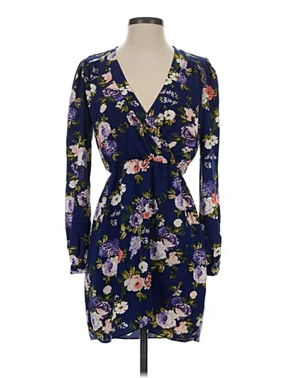 Pre-owned Lulus Casual Dress In Blue