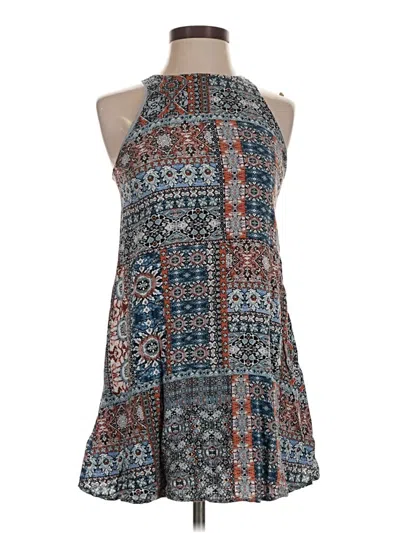 Pre-owned Lulus Casual Dress In Blue