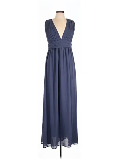 Pre-owned Lulus Casual Dress In Blue