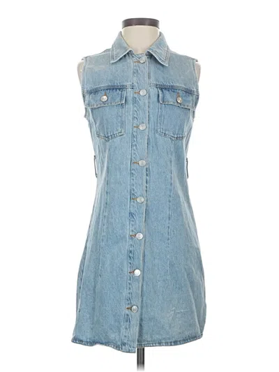 Pre-owned Lulus Casual Dress In Blue