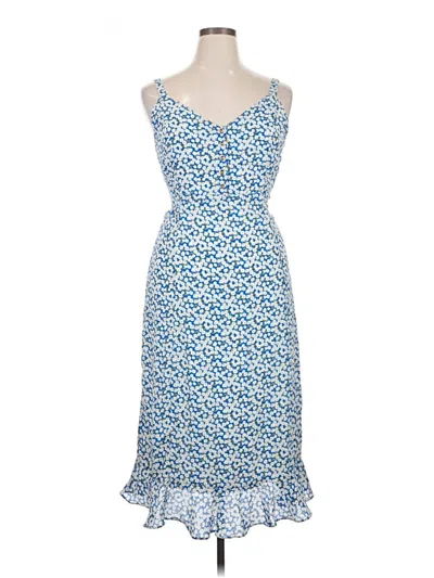 Pre-owned Lulus Casual Dress In Blue