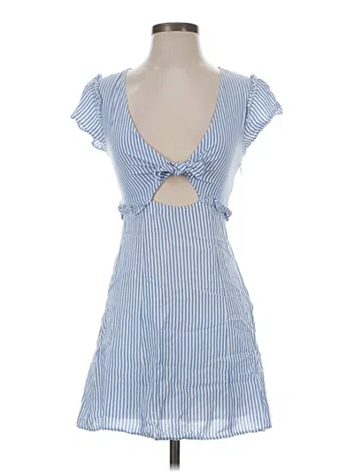 Pre-owned Lulus Casual Dress In Blue