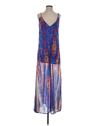 Pre-owned Lulus Casual Dress In Blue
