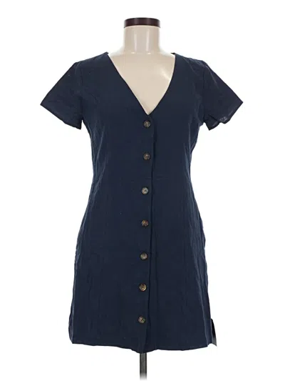 Pre-owned Lulus Casual Dress In Blue