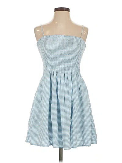 Pre-owned Lulus Casual Dress In Blue