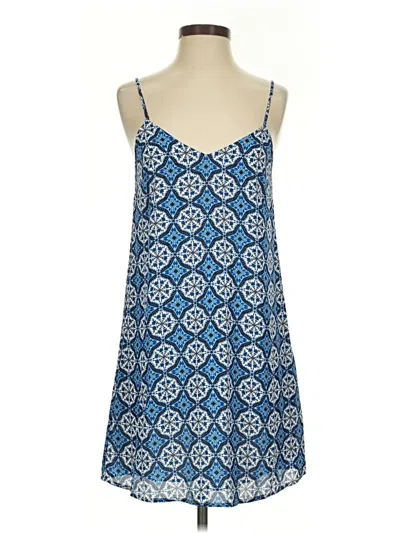 Pre-owned Lulus Casual Dress In Blue