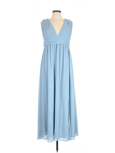 Pre-owned Lulus Casual Dress In Blue