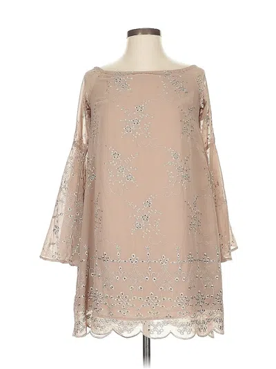 Pre-owned Lulus Casual Dress In Brown