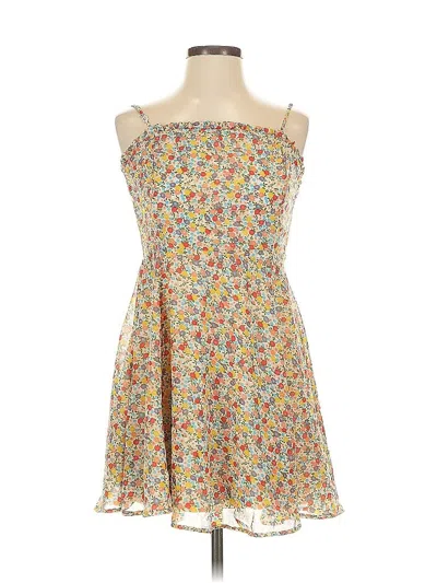 Pre-owned Lulus Casual Dress In Brown