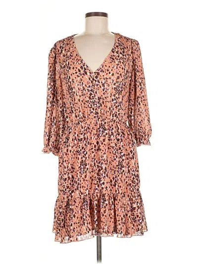 Pre-owned Lulus Casual Dress In Brown