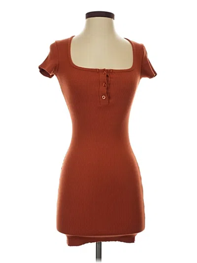 Pre-owned Lulus Casual Dress In Brown