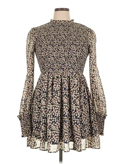 Pre-owned Lulus Casual Dress In Brown