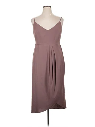 Pre-owned Lulus Casual Dress In Brown