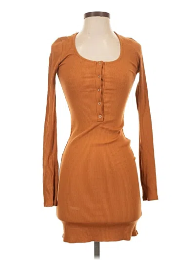 Pre-owned Lulus Casual Dress In Brown