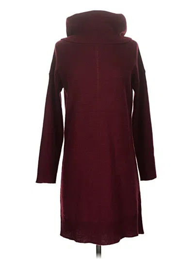 Pre-owned Lulus Casual Dress In Burgundy