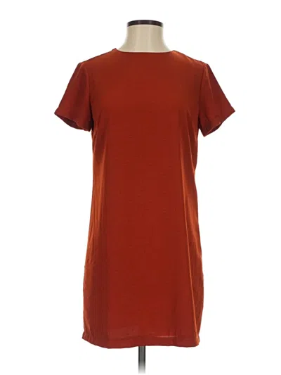 Pre-owned Lulus Casual Dress In Burgundy