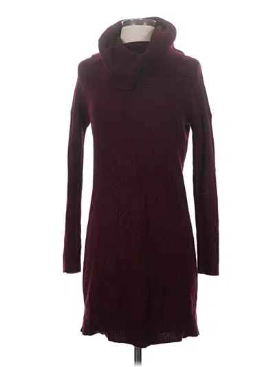 Pre-owned Lulus Casual Dress In Burgundy