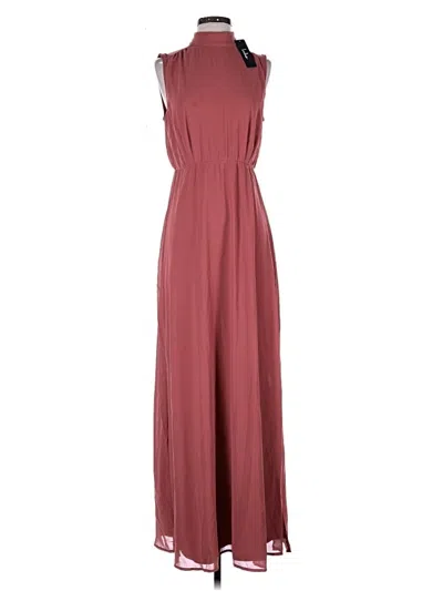 Lulus Casual Dress In Burgundy