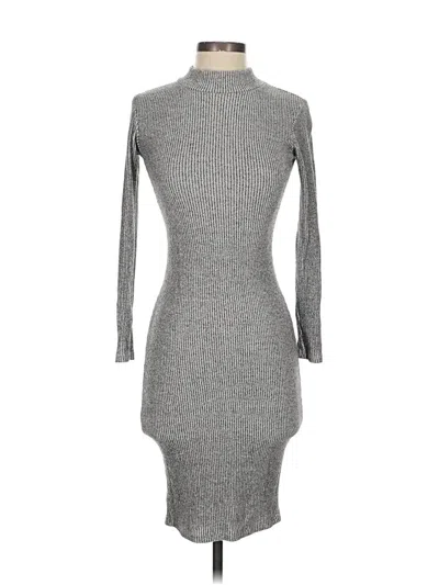 Pre-owned Lulus Casual Dress In Gray