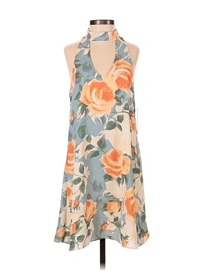 Pre-owned Lulus Casual Dress In Gray